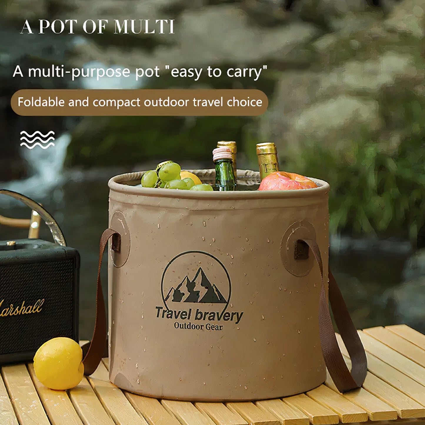 Outdoor Folding Bucket