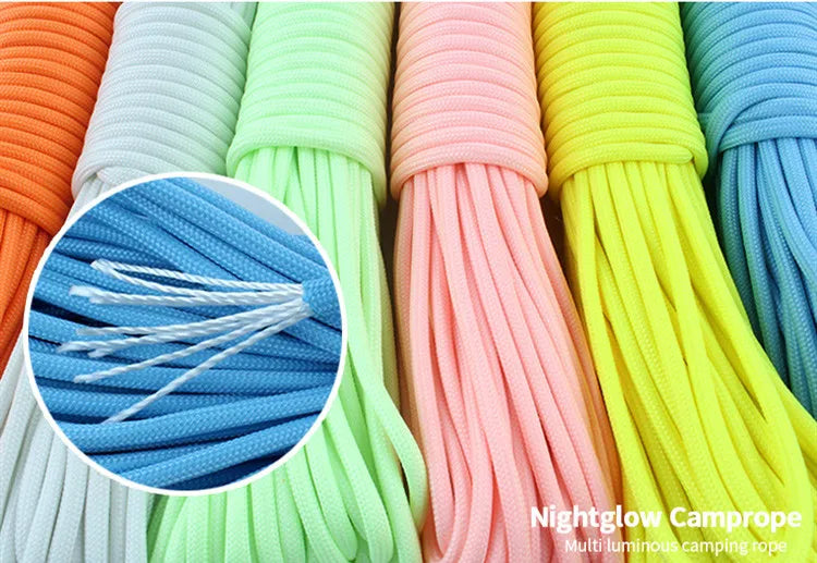 Night glow 9 Strand Paracord 550