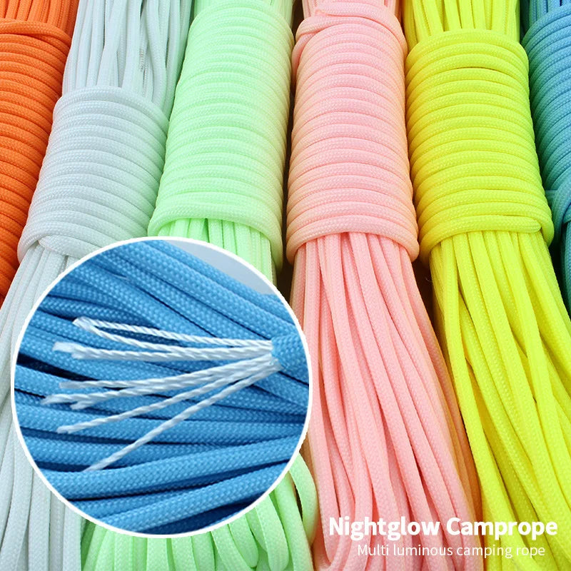 Night glow 9 Strand Paracord 550