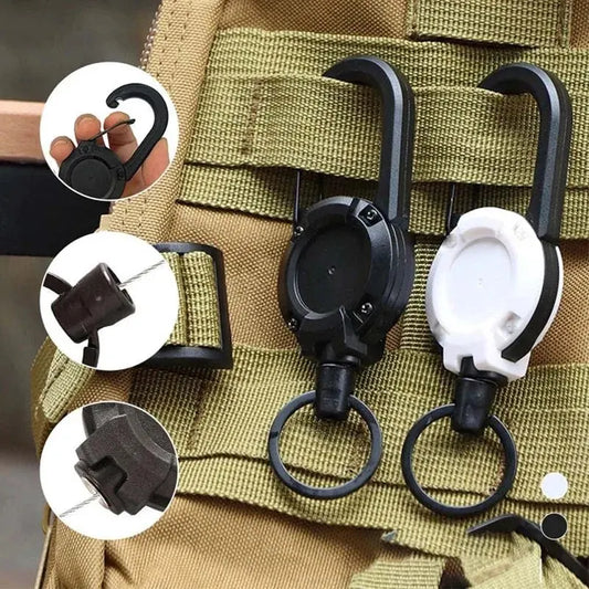 Retractable Wire Keychain