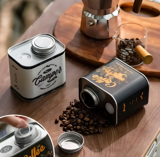 Portable Coffee Tin
